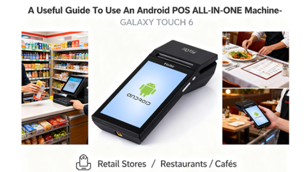 Bir Android POS ALL-IN-ONE Makinesi Kullanmak İçin Faydalı Bir Kılavuz - GALAXY TOUCH 6