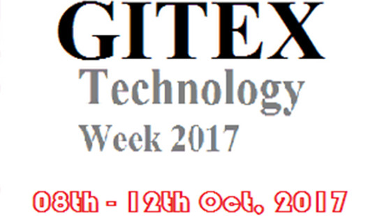 2017 GITEX SHOW - Bize katılmaya hoş geldiniz 3. Köprüsü No.A3-5, 8 Ekim -12, 2017!
